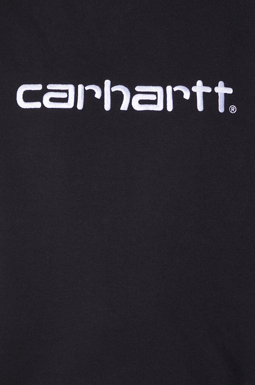 Dukserica Carhartt WIP Carhartt Sweat za žene, boja: crna, s aplikacijom, I033647.0D2XX