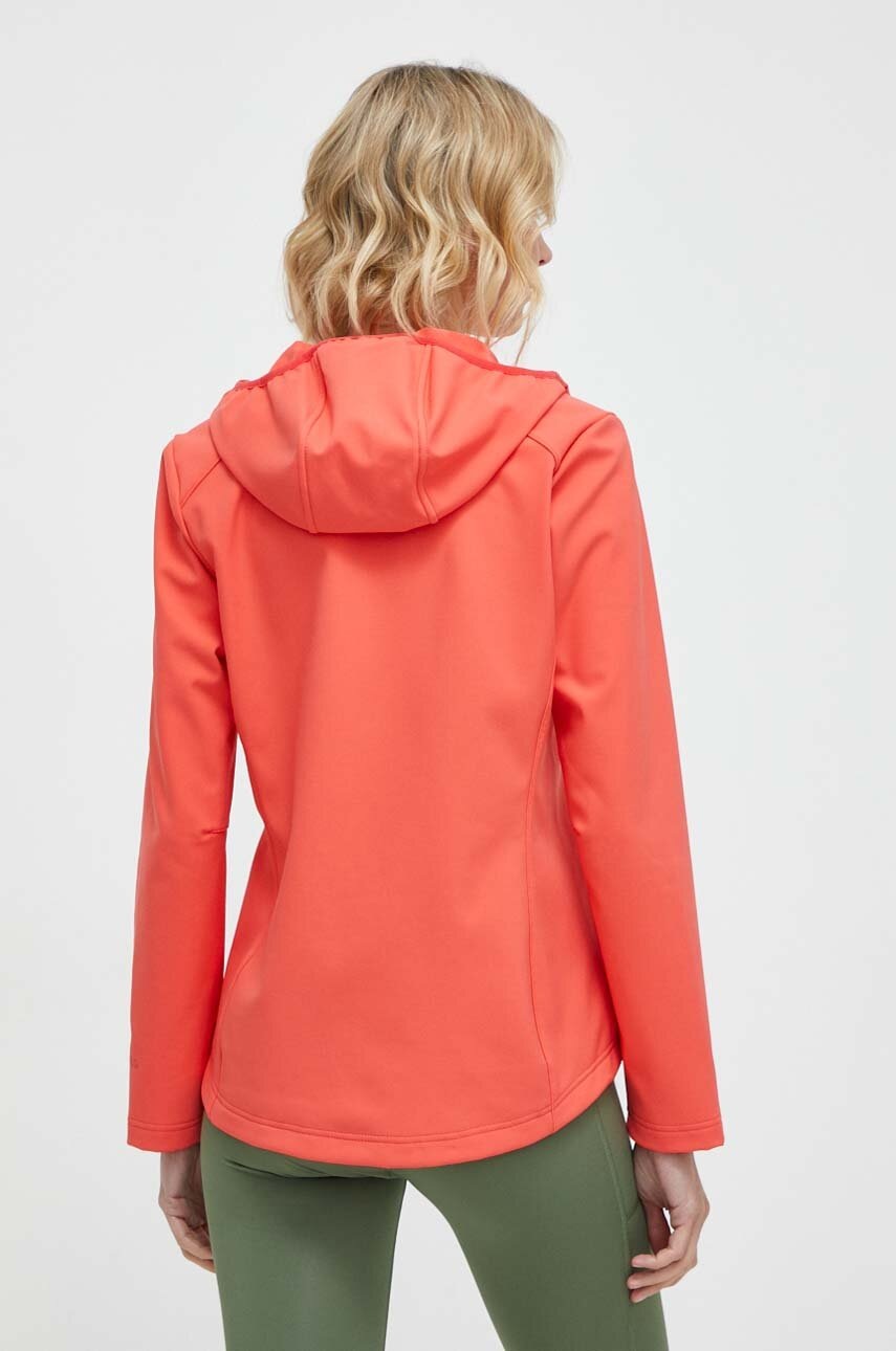 Μπουφάν Jack Wolfskin Bornberg Hoody χρώμα: κόκκινο φωτογραφία