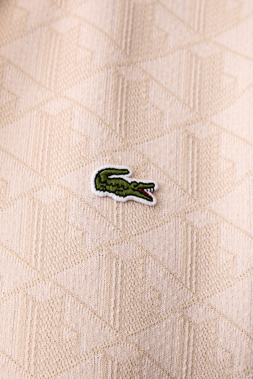 Lacoste Lacoste Μπλούζα με κουκούλα και κουμπιά γυναικεία με βαμβάκι - 5