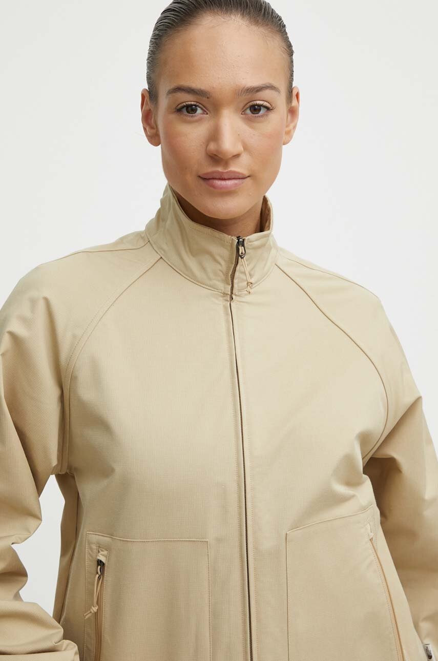 Μπουφάν The North Face χρώμα: μπεζ, NF0A871MLK51 φωτογραφία