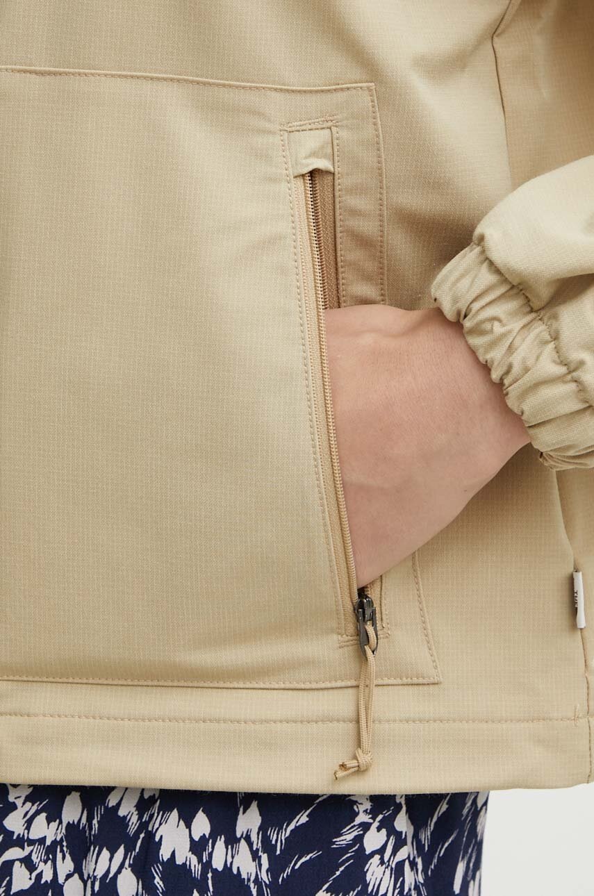 Μπουφάν The North Face χρώμα: μπεζ, NF0A871MLK51 φωτογραφία