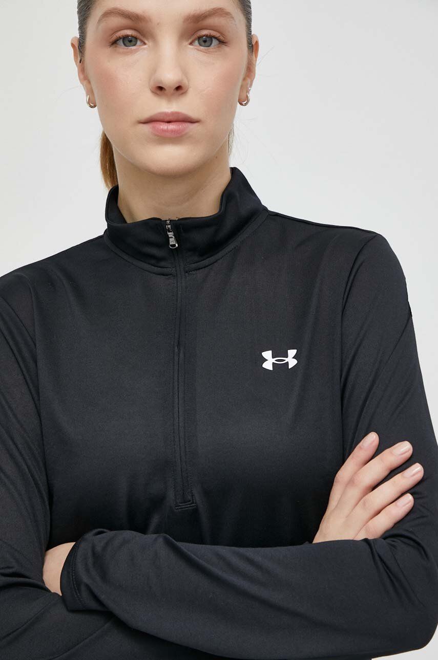 Under Armour hanorac de antrenament Tech 1 culoarea negru, neted