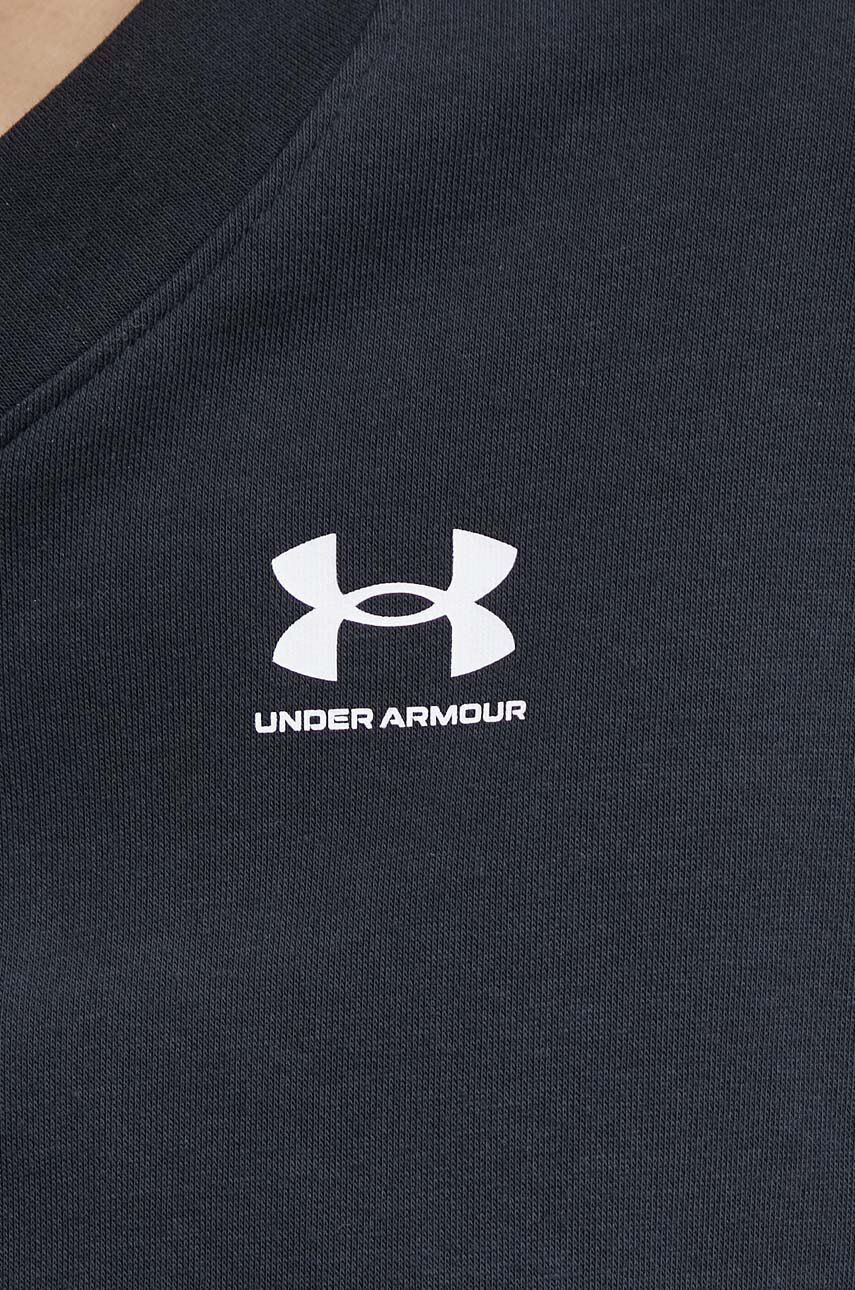 Φούτερ προπόνησης Under Armour Rival χρώμα: μαύρο φωτογραφία