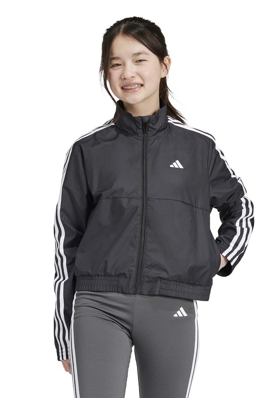 adidas bluza copii culoarea negru, cu imprimeu