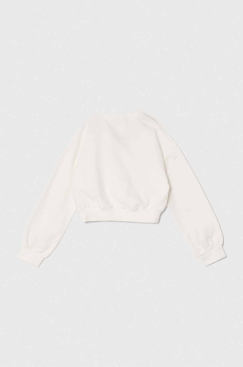 Детская кофта Sisley цвет белый с аппликацией Детская кофта Sisley цвет белый с аппликацией