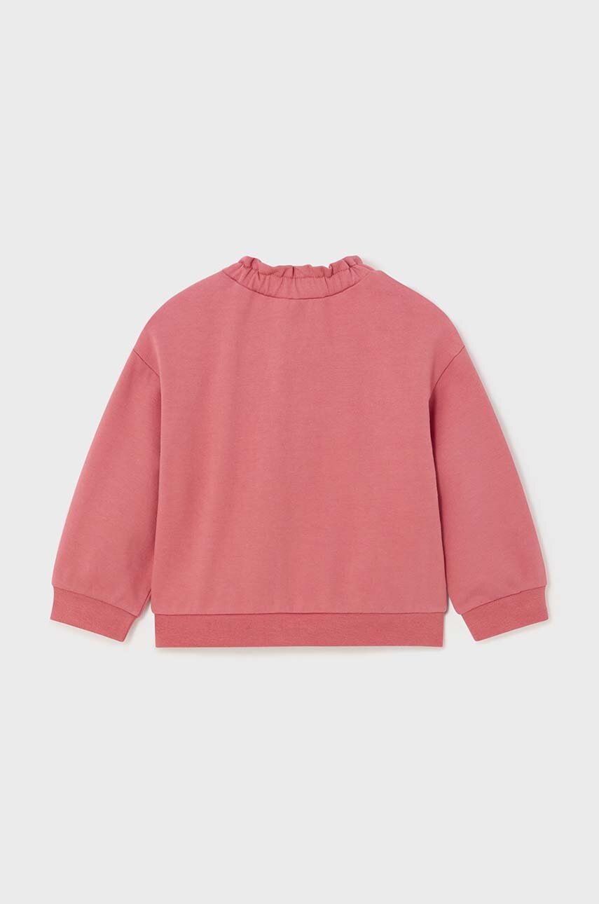 Кофта для младенцев Mayoral цвет оранжевый однотонная Кофта для младенцев Mayoral цвет оранжевый однотонная