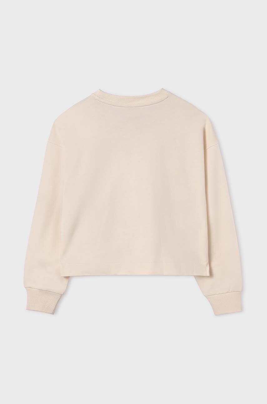 Детская кофта Mayoral цвет оранжевый с аппликацией Детская кофта Mayoral цвет оранжевый с аппликацией