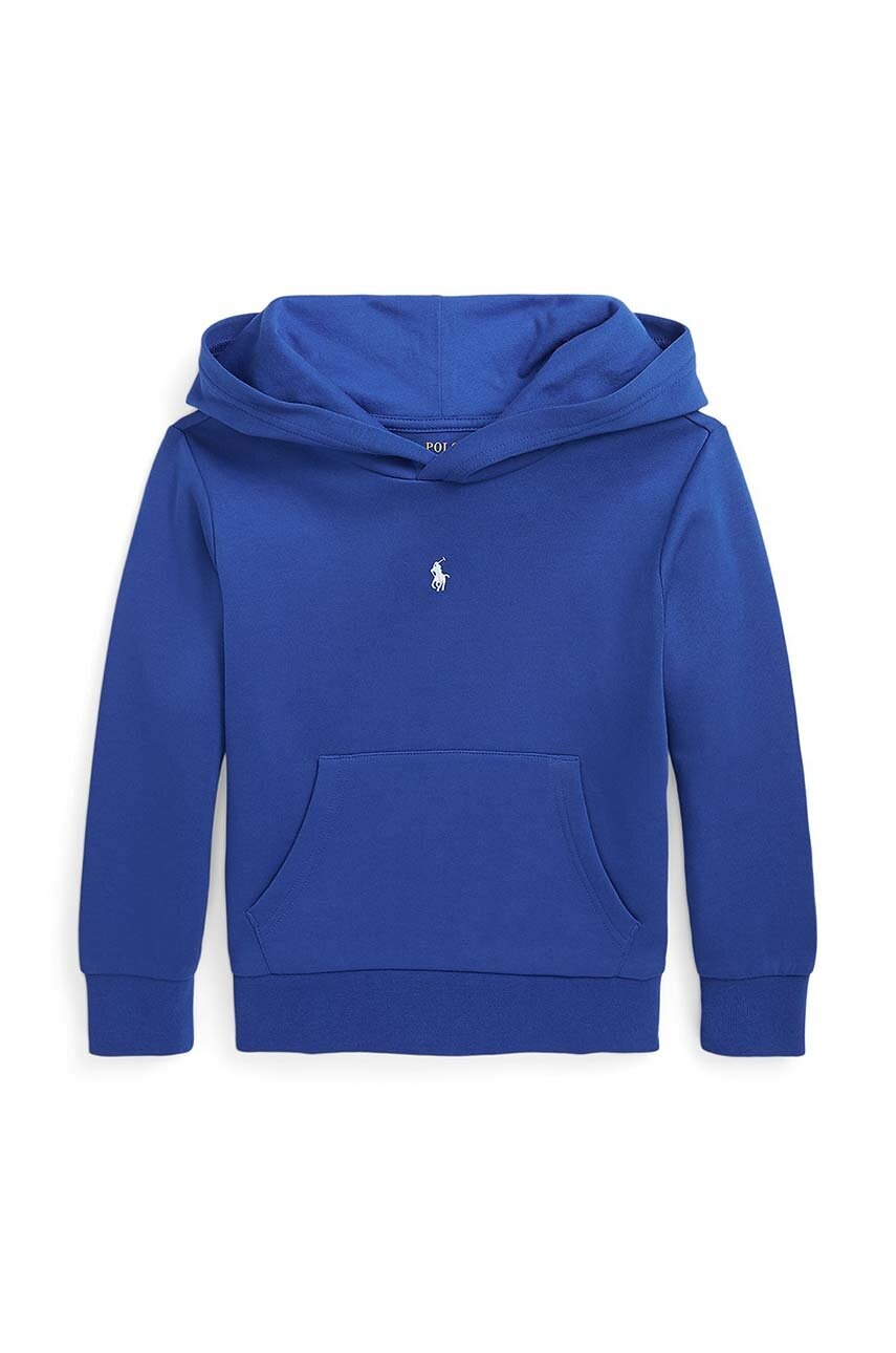 

Детская кофта Polo Ralph Lauren с капюшоном однотонная