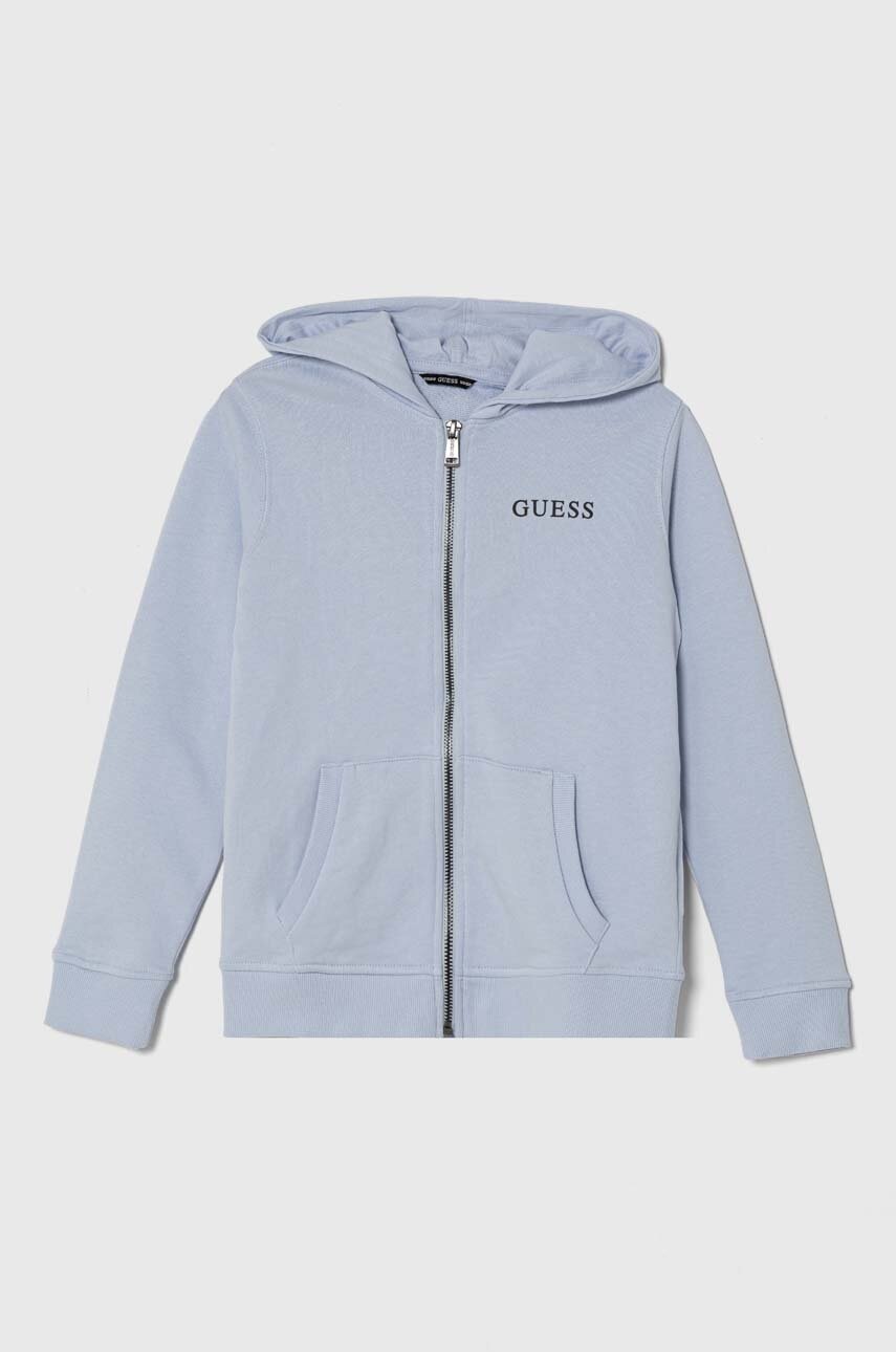 Детская хлопковая кофта Guess с капюшоном с принтом в Луцке Детская хлопковая кофта Guess с капюшоном с принтом в Луцке