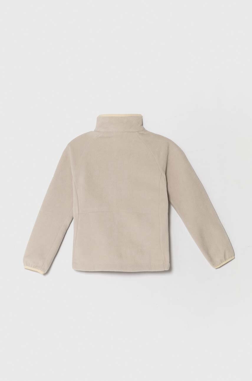 Детская куртка из флиса Columbia Fast Trek III Fleec цвет бежевый однотонная