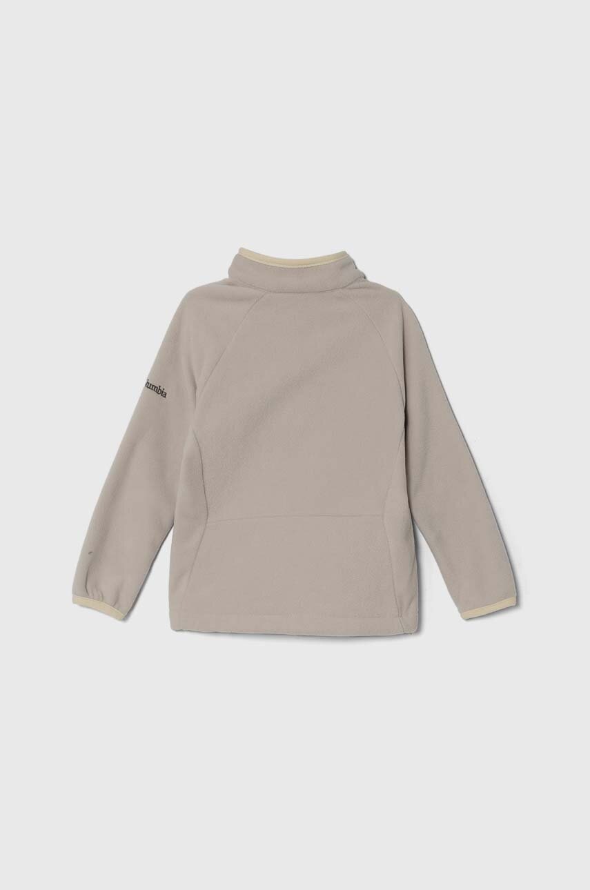 Кофта для немовлят Columbia Fast Trek III Fleec колір бежевий однотонна