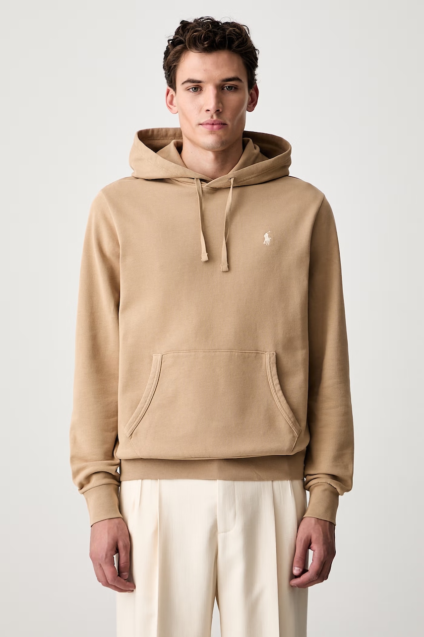 Polo Ralph Lauren bluza z kapturem bawełniana męska