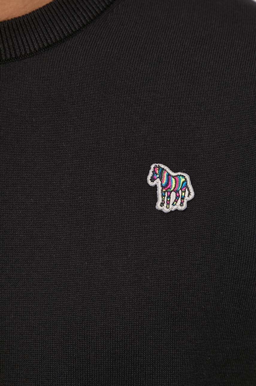 Βαμβακερό πουλόβερ PS Paul Smith χρώμα: μαύρο M2R.503XZ.M21858 φωτογραφία