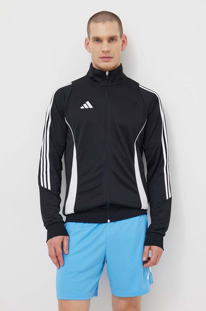 adidas Performance hanorac de antrenament Tiro 24 culoarea negru, cu imprimeu, IJ9959