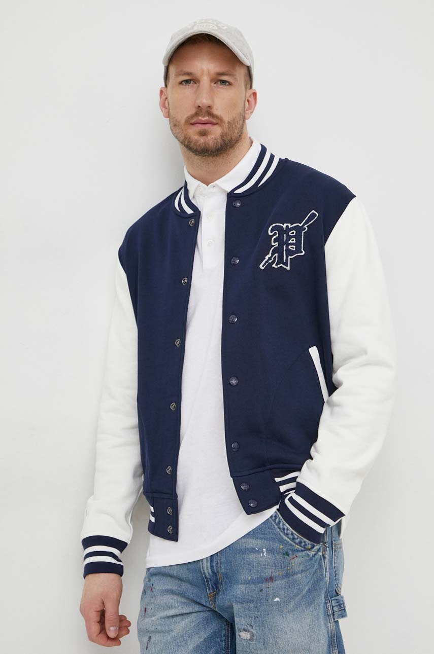 

Суичър Polo Ralph Lauren в тъмносиньо с десен 710917913, Тъмносин