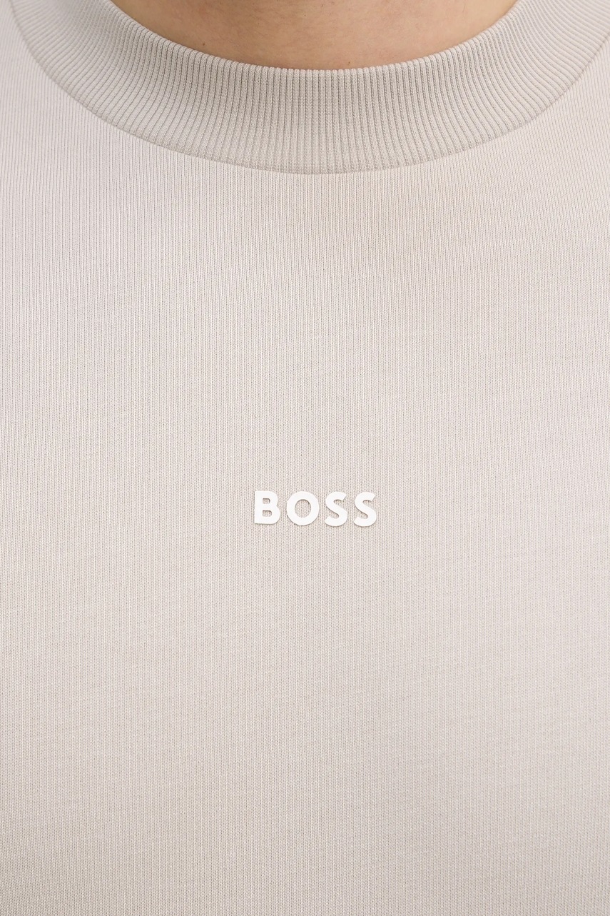 Bavlněná mikina BOSS Orange WeSmallcrew (obrázek 5)
