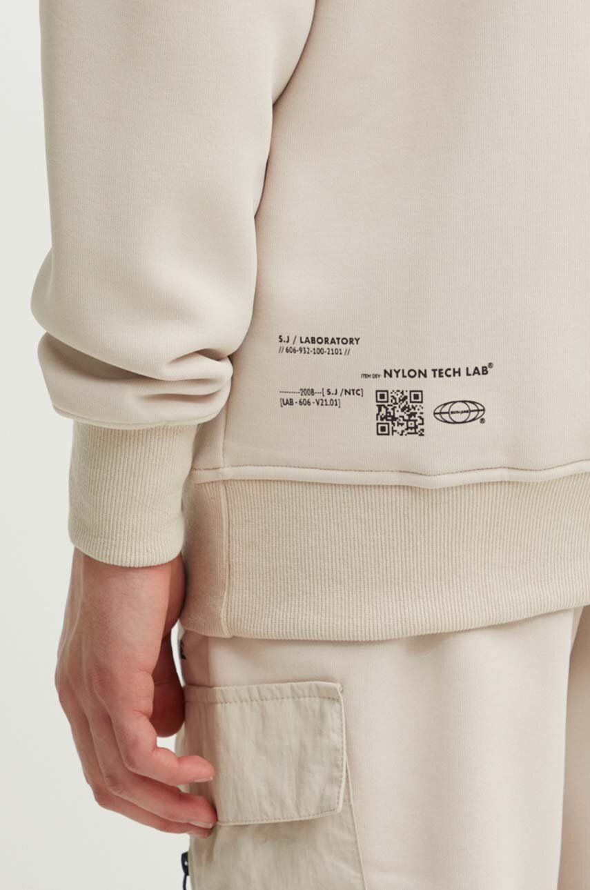 Μπλούζα Sixth June χρώμα: μπεζ, με κουκούλα φωτογραφία