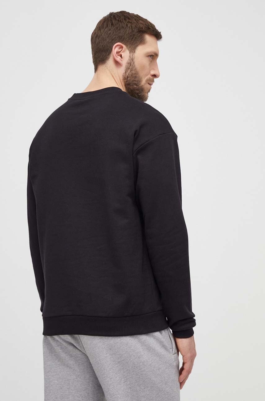 Βαμβακερή μπλούζα Hummel χρώμα: μαύρο φωτογραφία