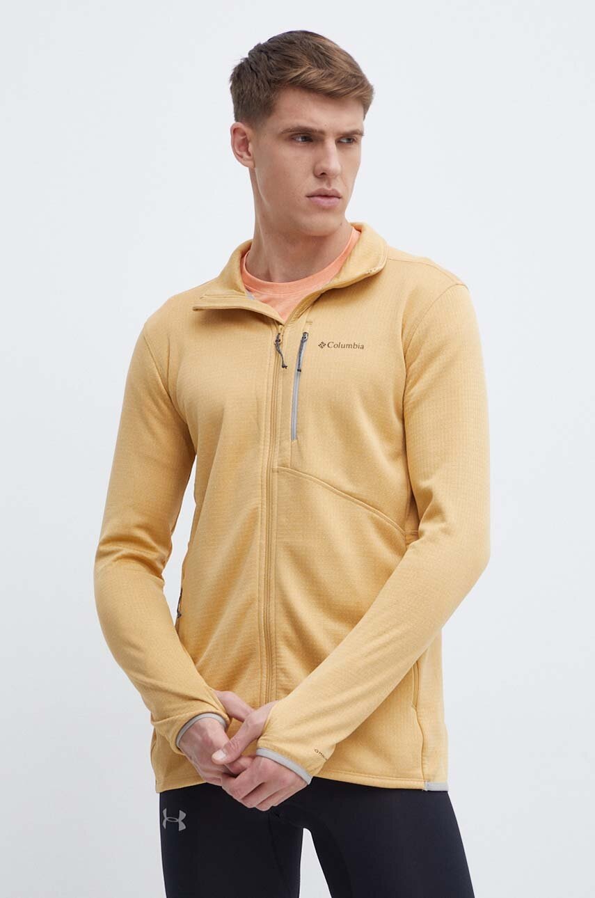 Αθλητική μπλούζα Columbia Park View Park View χρώμα: μπεζ 1952222 φωτογραφία