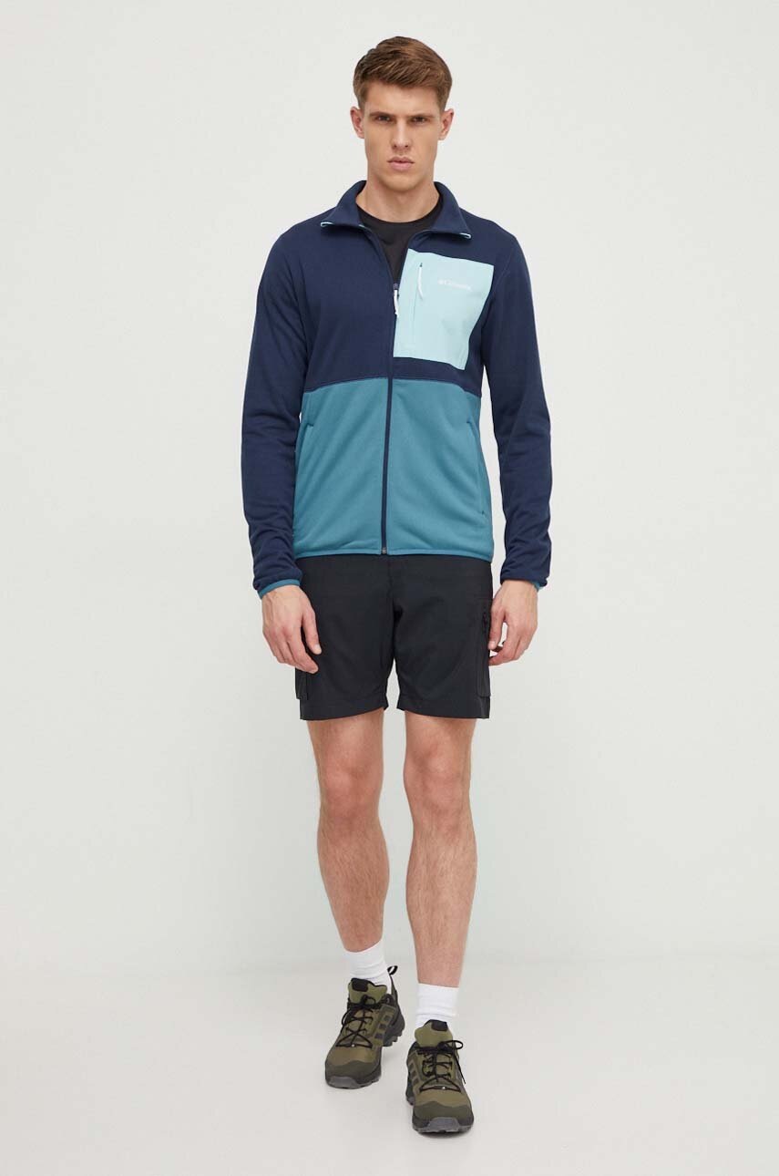 Αθλητική μπλούζα Columbia Columbia Hike Hike χρώμα: ναυτικό μπλε 2057431 φωτογραφία