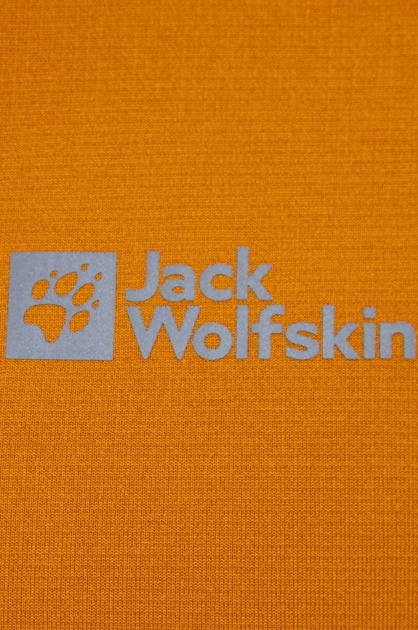 Αθλητική μπλούζα Jack Wolfskin Gravex Thermo χρώμα: κίτρινο, 1711581 φωτογραφία