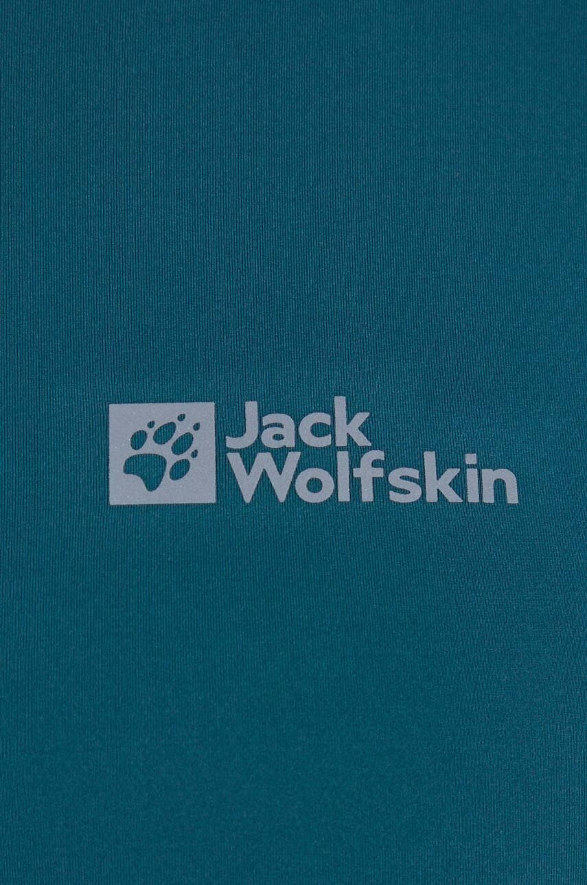 Αθλητική μπλούζα Jack Wolfskin Gravex χρώμα: πράσινο, 1809971 φωτογραφία