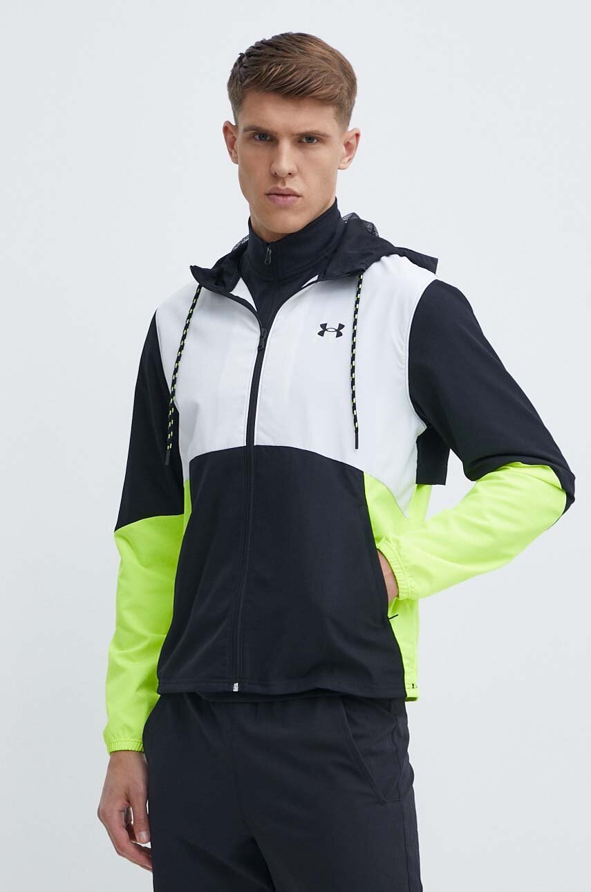 

Ветровка Under Armour Legacy в бяло преходен модел, Бял