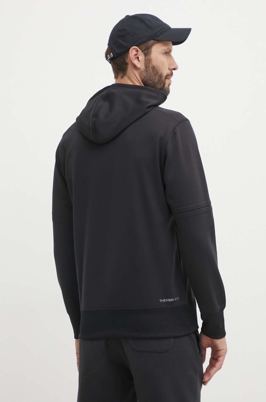 Кофта Nike Pittsburgh Pirates чоловіча колір чорний з капюшоном з принтом 