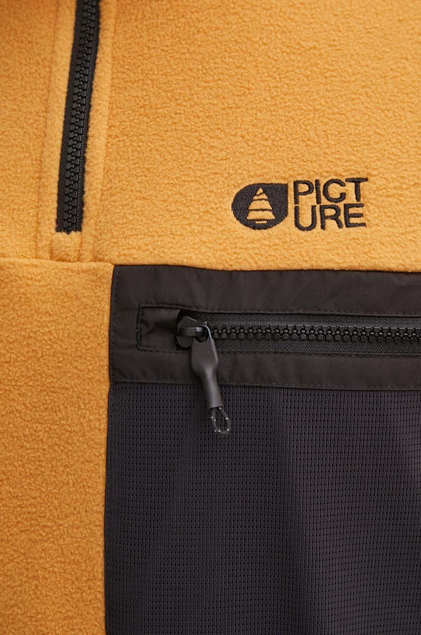 Αθλητική μπλούζα Picture Mathew χρώμα: κίτρινο, SMT130 φωτογραφία