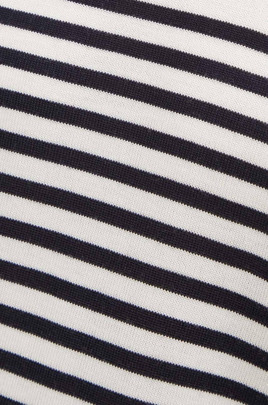 Μάλλινο πουλόβερ Theory ανδρικά, χρώμα: μπεζ φωτογραφία