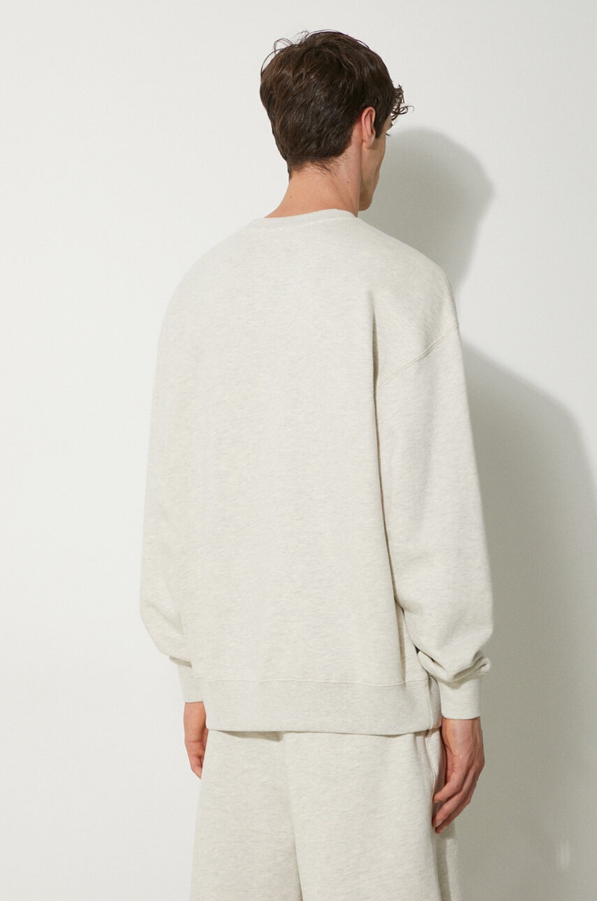 Βαμβακερή μπλούζα Awake NY Awake Crewneck χρώμα: γκρι, SP24-CN002 φωτογραφία