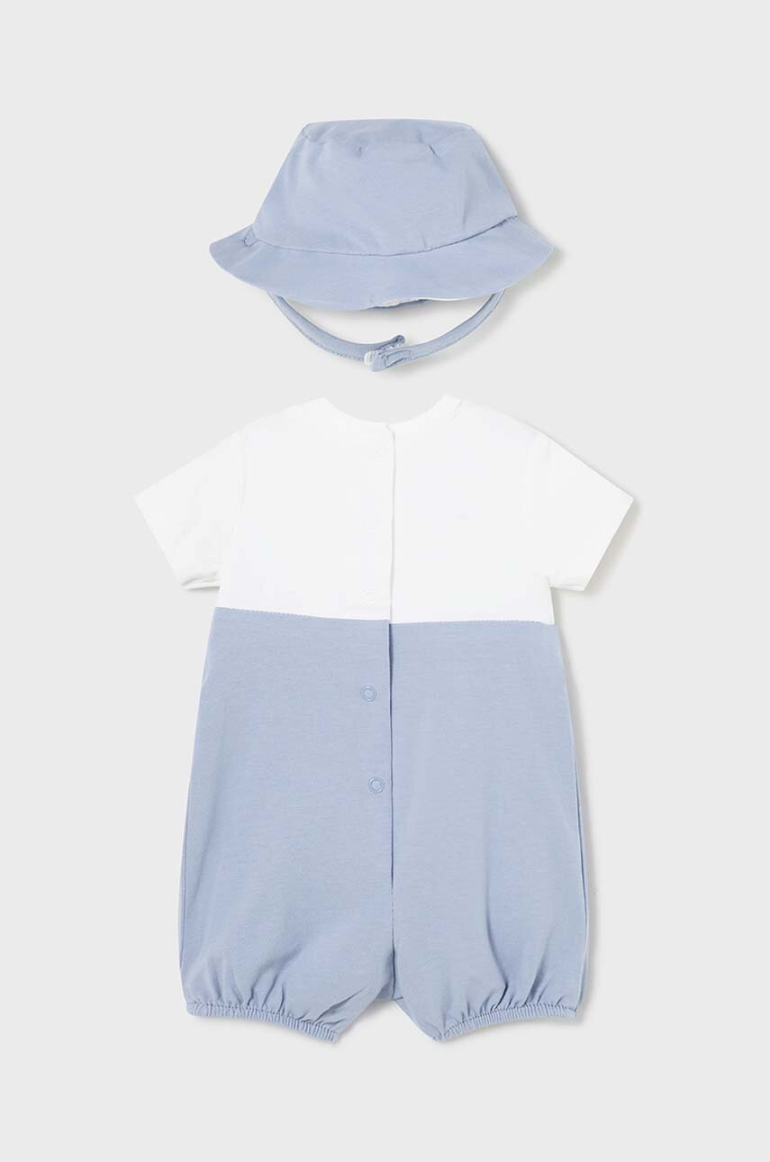 Бавовняний ромпер для немовлят Mayoral Newborn