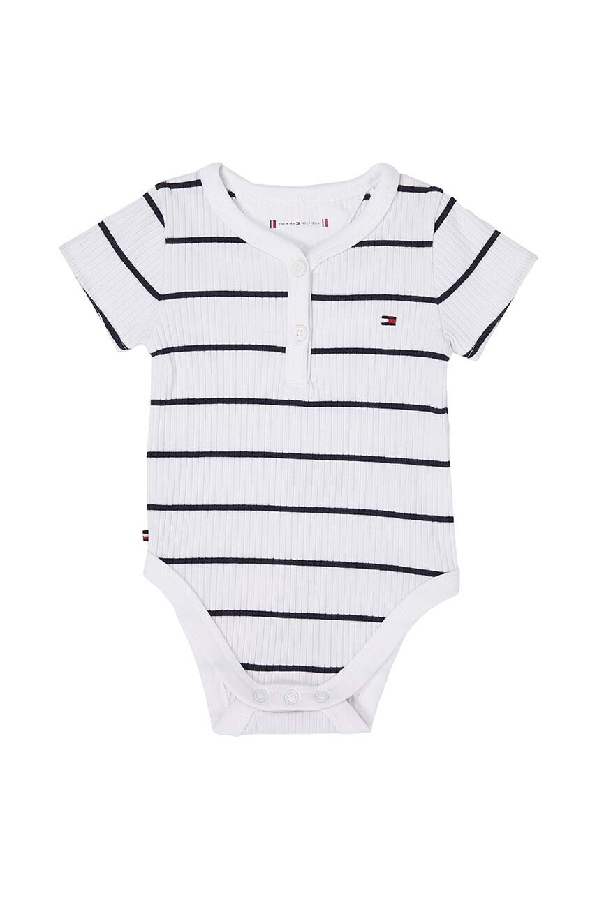 

Бебешко боди Tommy Hilfiger, Сив