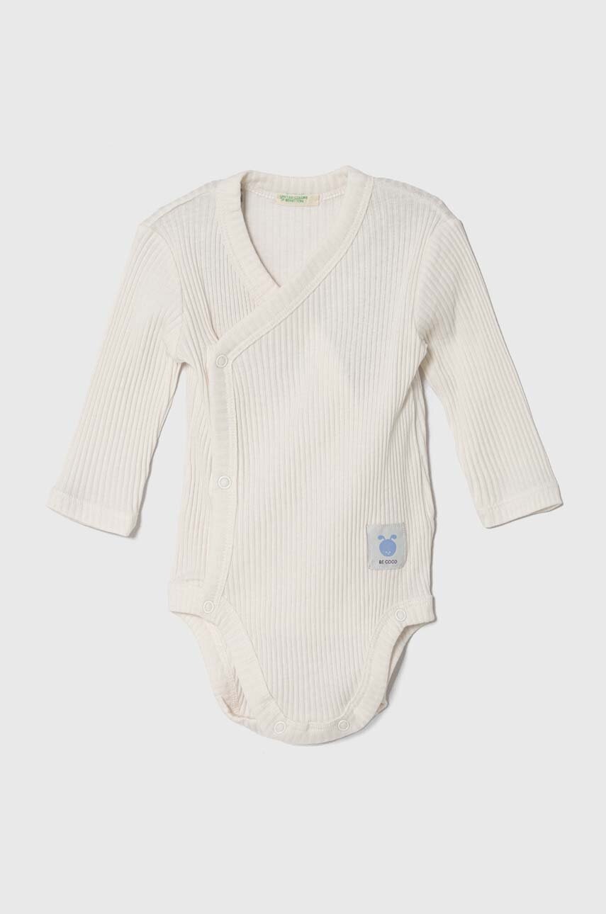 Дитяче бавовняне боді United Colors of Benetton 2-pack