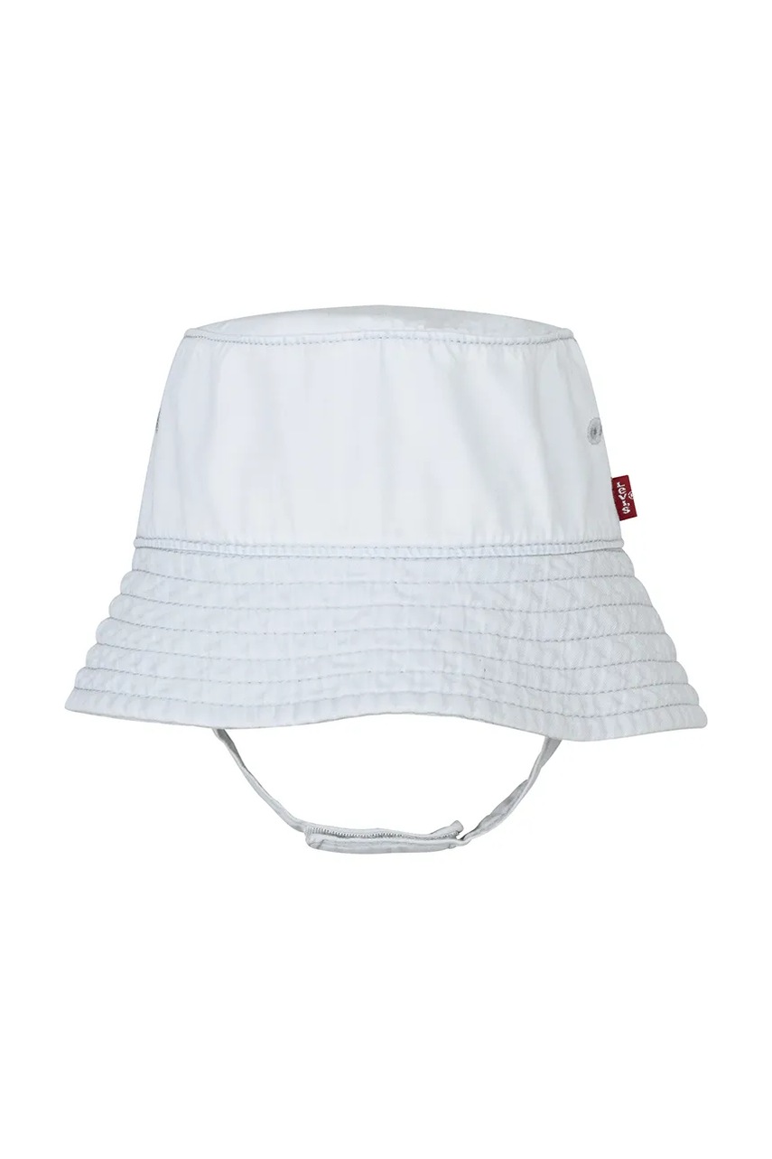 Βρεφικά βαμβακερά φορμάκια Levi's LVB DENIM ROMPER & BUCKET HAT φωτογραφία