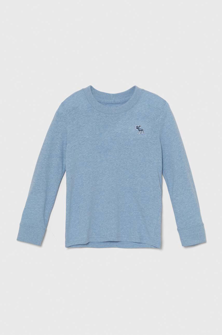 Abercrombie & Fitch longsleeve copii cu imprimeu