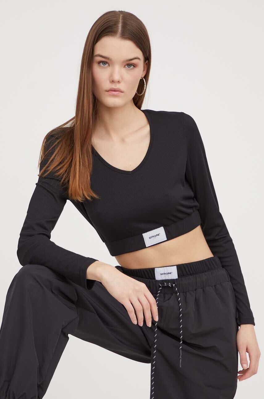 Longsleeve Sixth June χρώμα: μαύρο φωτογραφία