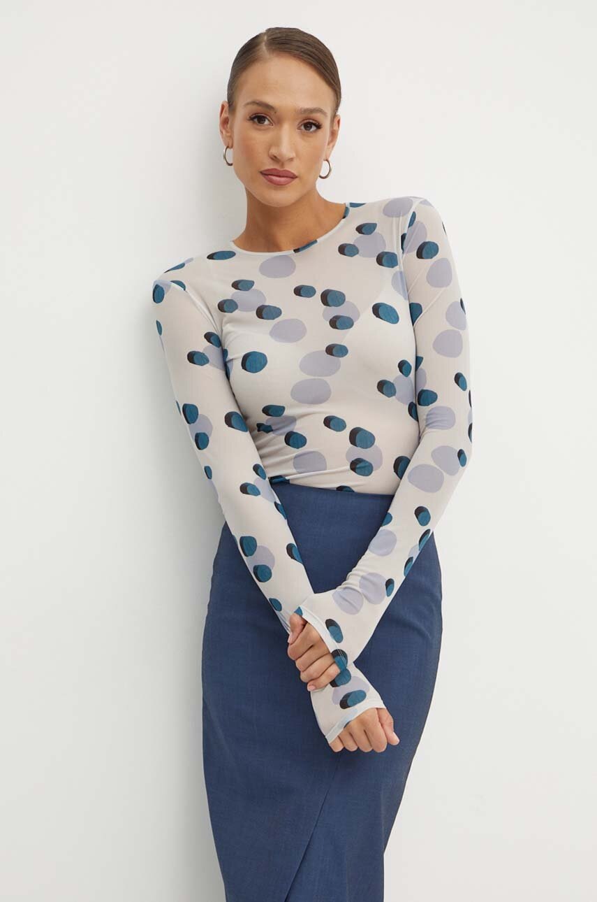 

Блуза с дълги ръкави Max Mara Leisure в сиво 2416941098600, Сив