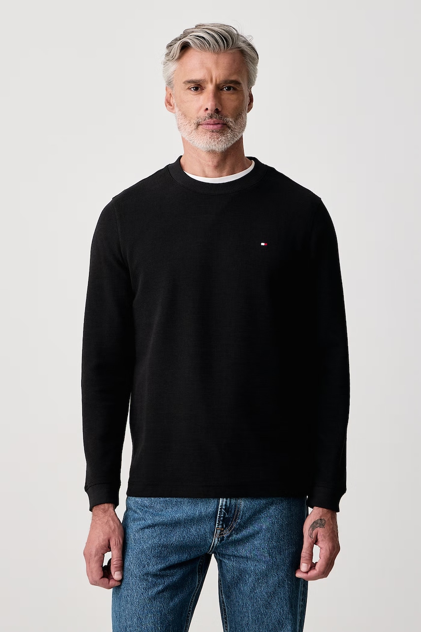 Tommy Hilfiger majica dugih rukava za muškarce s pamukom