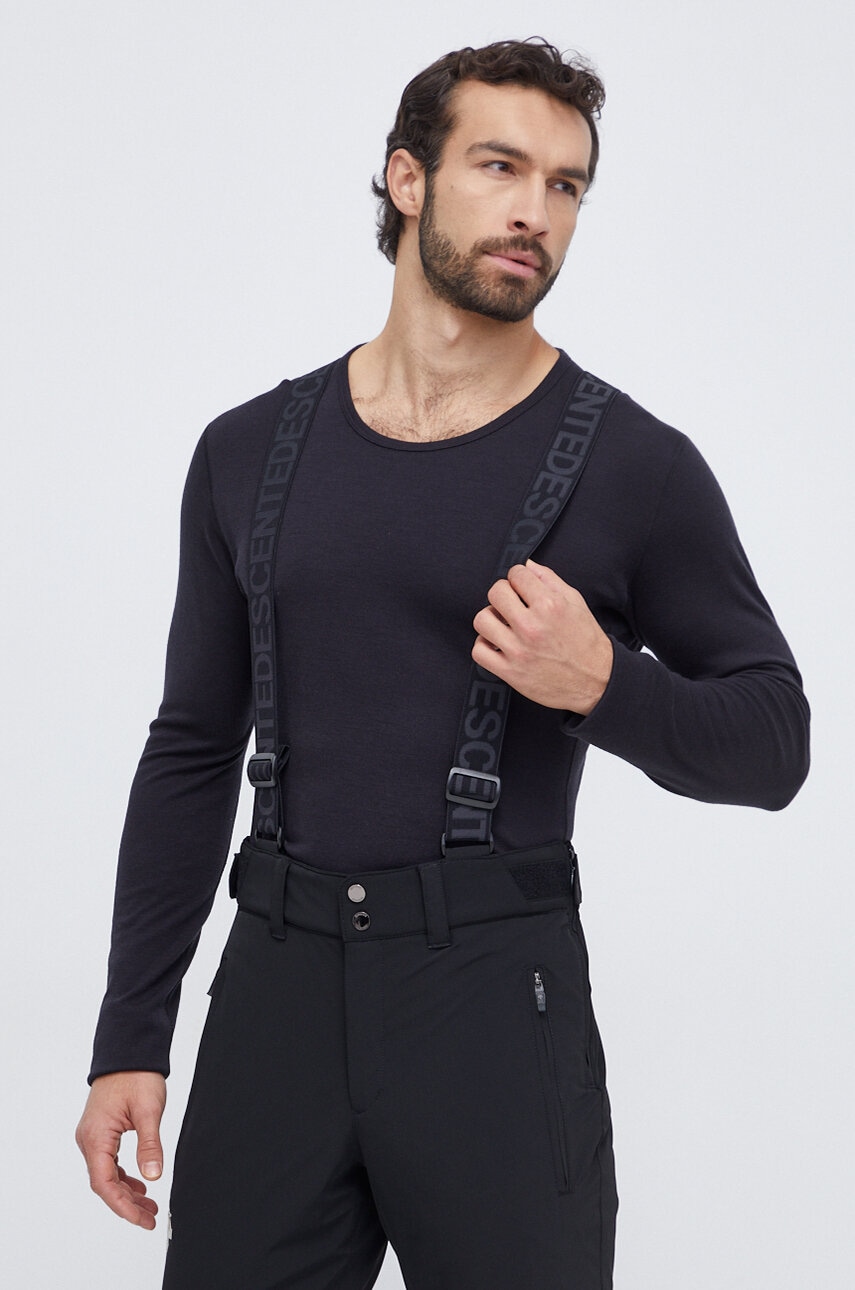 adidas TERREX longsleeve funcțional OUTDOOR culoarea negru