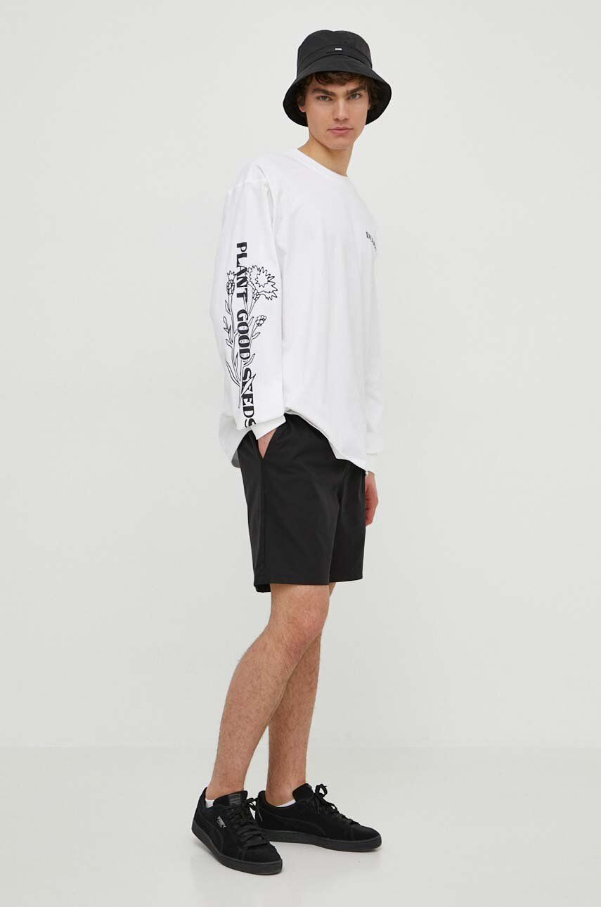 Dickies longsleeve din bumbac TIMBERVILLE TEE LS culoarea al