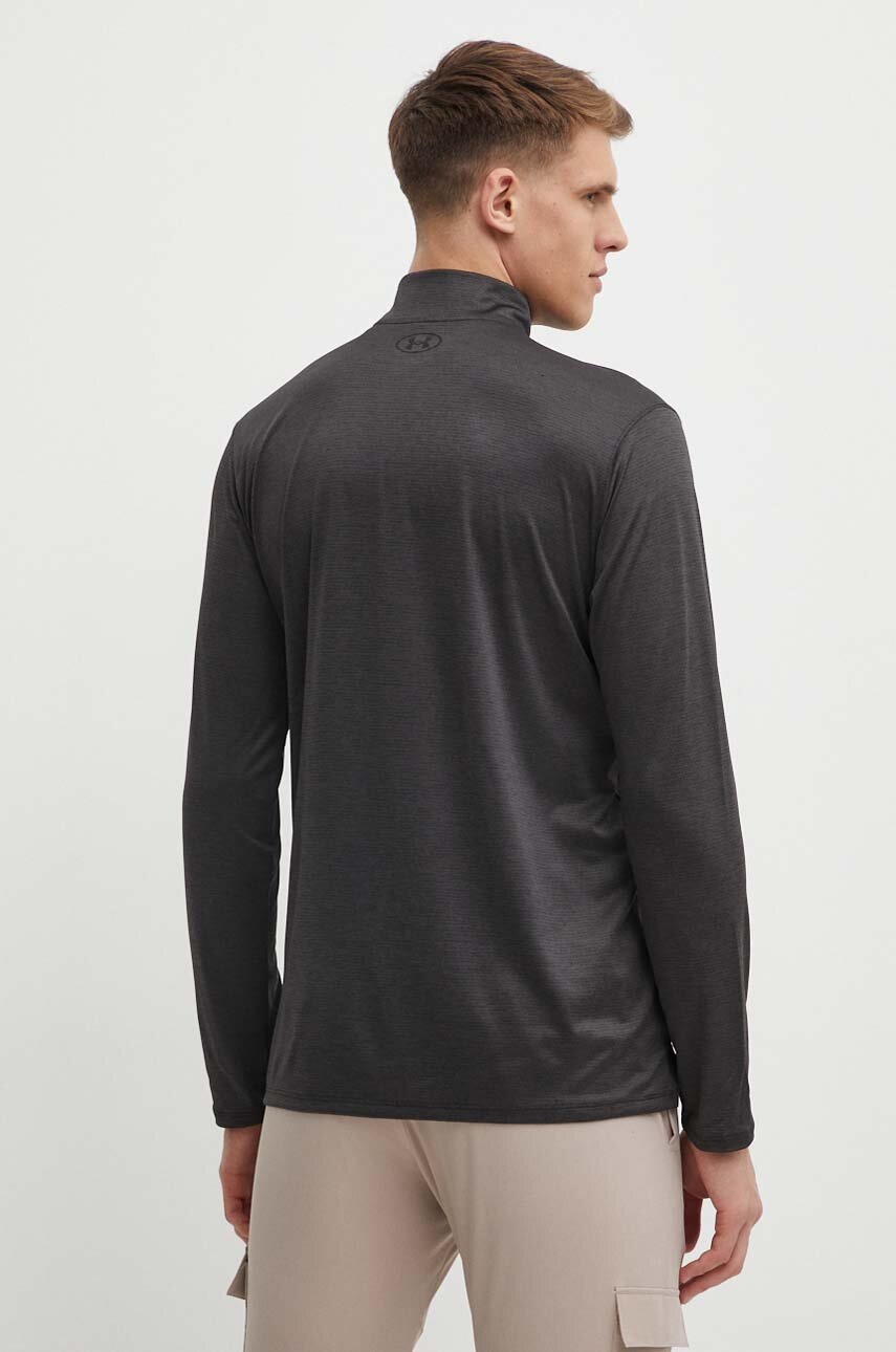 Under Armour edzős pulóver Tech Vent barna, melange termék 2. képe