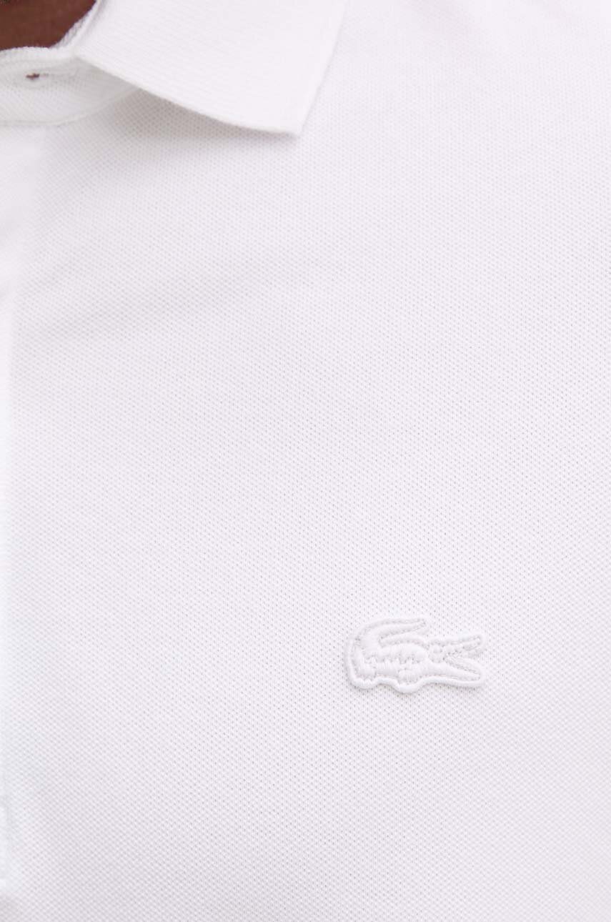 Лонгслів Lacoste чоловічий колір білий однотонний PH2481 