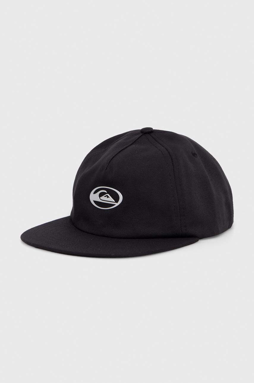 Quiksilver șapcă de baseball pentru copii SATURN YOUTH culoarea negru, cu imprimeu