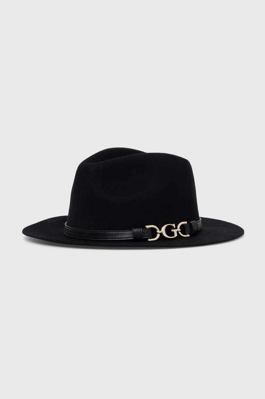 Levně Vlněný klobouk Guess DAGAN černá barva, vlněný, AW5067 WOL01