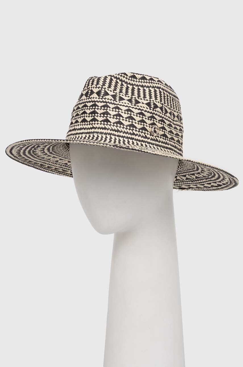 Klobuk Guess FEDORA črna Barva, AW9495 COT01