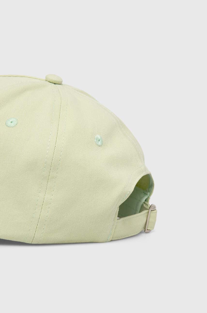 Βαμβακερό καπέλο του μπέιζμπολ Guess χρώμα: πράσινο φωτογραφία