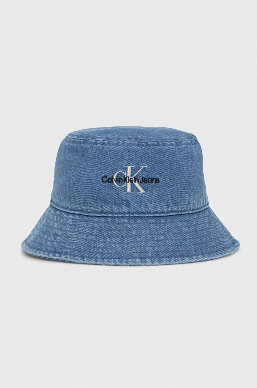 

Дънкова капела Calvin Klein Jeans в синьо от памук K60K611980, Син