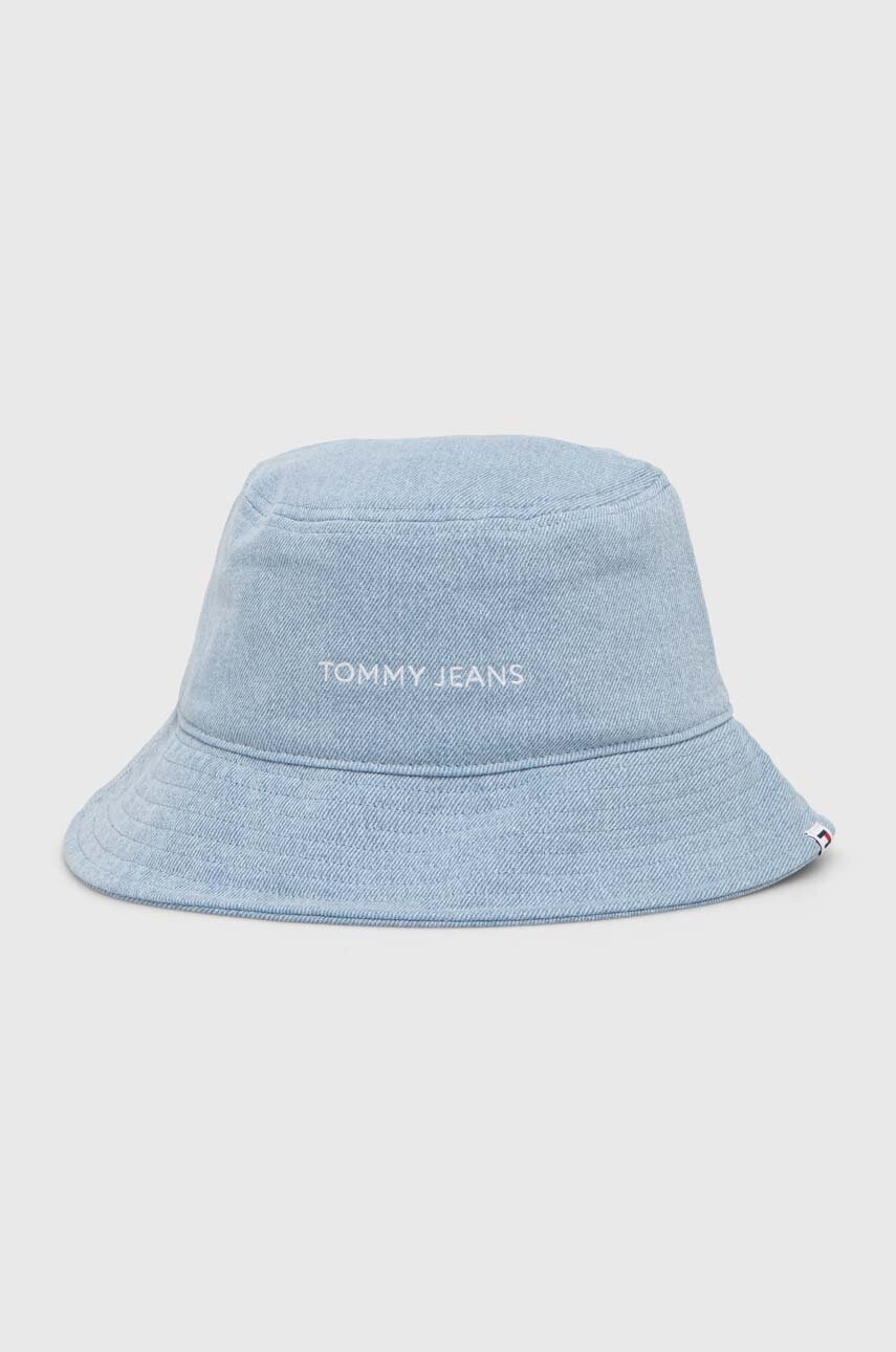 

Дънкова капела Tommy Jeans в синьо от памук AW0AW16223, Син