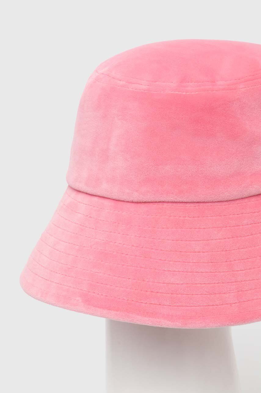 Juicy Couture Pălărie De Catifea Culoarea Roz